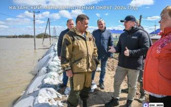 Тюменские власти готовятся к высокому паводку на реках Иртыш и Ишим