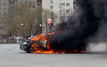 Кадр из видео группы ЧС Тюмень во ВКонтакте, автор Denis Sychev