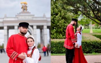 Молодожены из Ишима представили Тюменскую область на свадебном фестивале