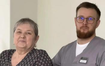 В тюменском «Градостроителе» пациентка с синдромом Гийена‑Барре снова начала ходить