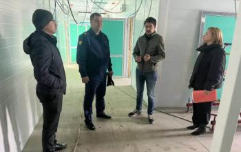 В селе Мальково достраивают амбулаторию – готовность 95%