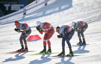 Тюменец Денис Спицов завоевал бронзу на финале Кубка России по лыжным гонкам