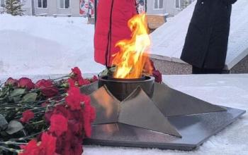 В Тюменской области зажгли еще один Вечный огонь