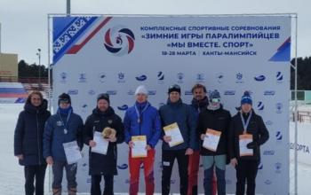 Тюменские биатлонисты стали победителями зимних Игр паралимпийцев