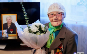 Ветеран войны Анисья Старова из Тобольска отмечает 104 года