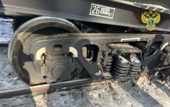 В Тюмени сошли с рельсов два железнодорожных вагона