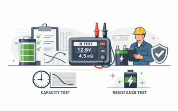 Как проверить емкость и внутреннее сопротивление при приемке партии АКБ