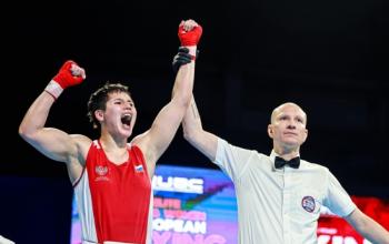 Тюменка Альбина Молдажанова выиграла первый поединок на чемпионате Европы по боксу в Белграде