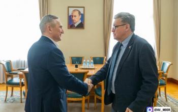 Александр Моор обсудил с Рифатом Сабитовым сотрудничество региона с ВГТРК