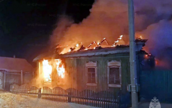 Автономный пожарный извещатель спас семью от ночного пожара в тюменской деревне