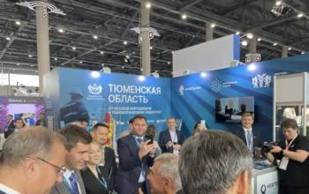 Тюменская область представила главе Татарстана разработки на нефтегазовом форуме в Казани