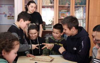 Школьники отдаленного тюменского села сыграли в игры народов мира