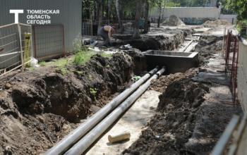 В Аромашевском округе заменят 650 метров ветхого трубопровода