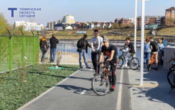 В Тюмени стартовала кампания по безопасности на велосипедах 