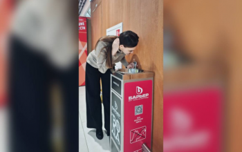 В Рощино установили бесплатные питьевые фонтаны