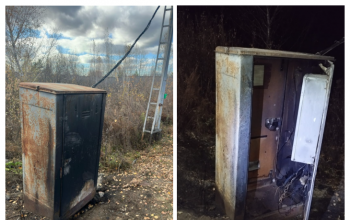 Курганские школьники подожгли релейный шкаф ради вознаграждения