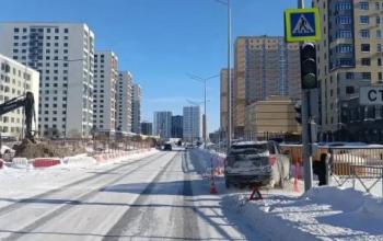 В Тюмени водитель Ford сбил 9-летнего мальчика на тротуаре