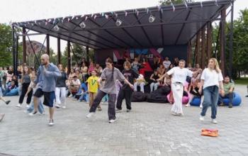 В центре Тюмени прошел танцевальный джем