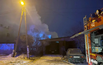 В утреннем пожаре в Тюмени погибли два человека