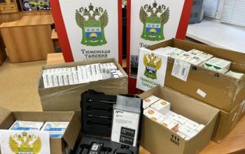 Тюменские таможенники передали на СВО квадрокоптер и медикаменты