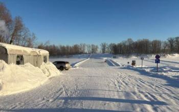 На четырех ледовых тюменских переправах увеличат грузоподъемность