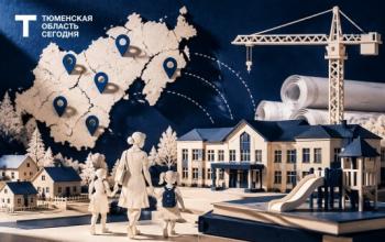 В Тюменской области за шесть лет построили 15 школ-садов