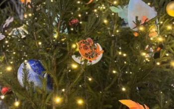 Улицу Дзержинского в Тюмени украсили персонажами из сказки «Конёк-Горбунок»