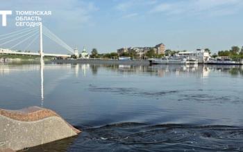 Уровень Туры в Тюмени снижается третий день