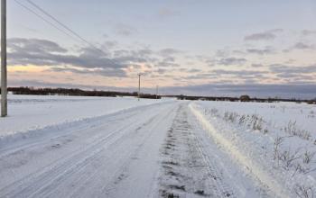 В Тобольском районе открыли три зимних автотрассы 