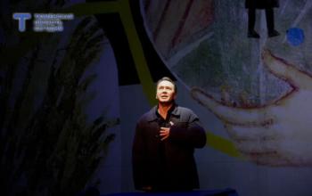 В Тобольске прошел спектакль «Русский Крест» с народным артистом РФ Евгением Мироновым