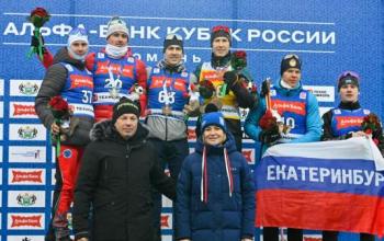 Тюменец Александр Поварницын завоевал бронзовую медаль на втором этапе Кубка России по биатлону