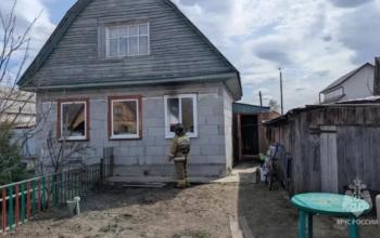 В Ялуторовске при пожаре в частном доме погибли мужчина и женщина