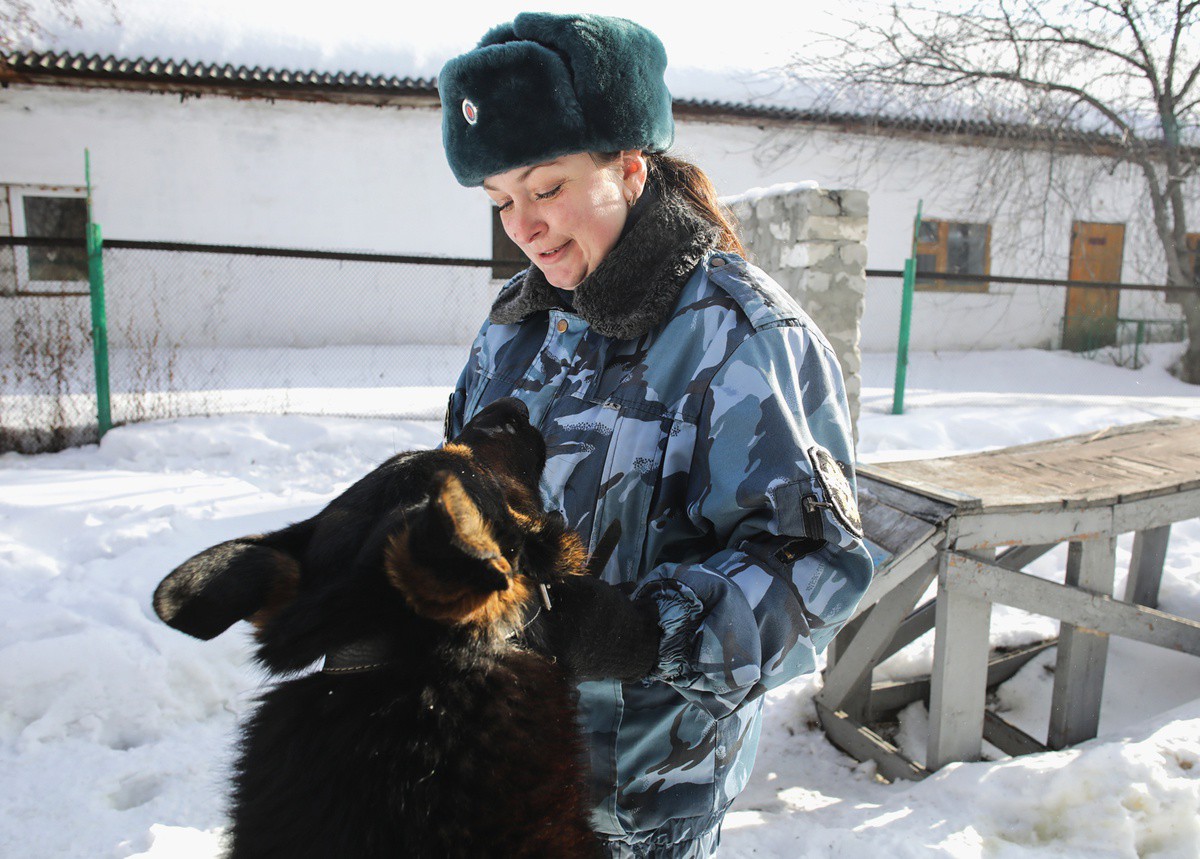 Не слабый пол: девушка-кинолог УФСИН рассказала о своей работе | 05.03.2022  | Тюмень - БезФормата