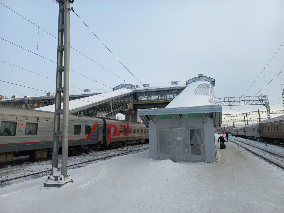 Новый переход на тюменском вокзале откроют в первом полугодии 2022 |  13.01.2022 | Тюмень - БезФормата