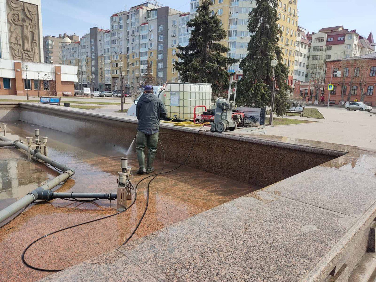 Фонтаны в Тюмени начнут работу 1 мая | 29.04.2022 | Тюмень - БезФормата