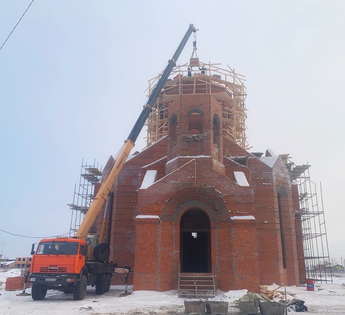 В армянской апостольской церкви Тюмени завершили часть важных строительных работ