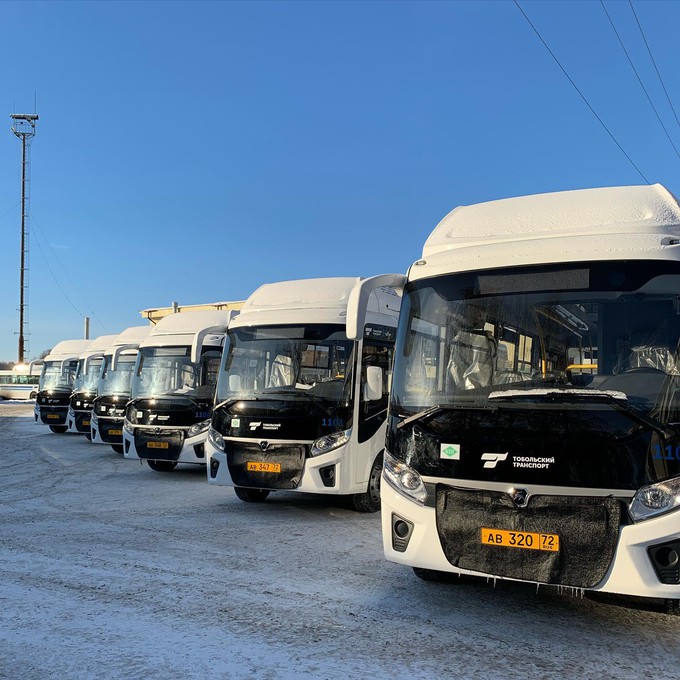 Тобольск переходит на автобусы на метане