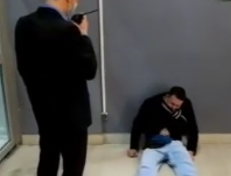 В тюменском торговом центре охранник одним ударом отправил в больницу посетителя