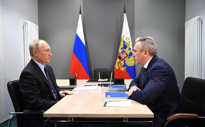 Владимир Путин обсудил с губернатором Тюменской области развитие региона
