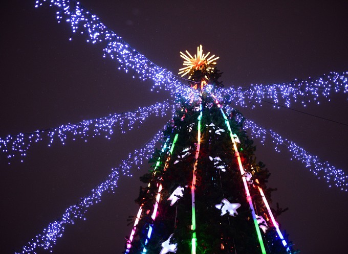 В Гилевской роще Дед Мороз зажжет на елочке новогодние огни