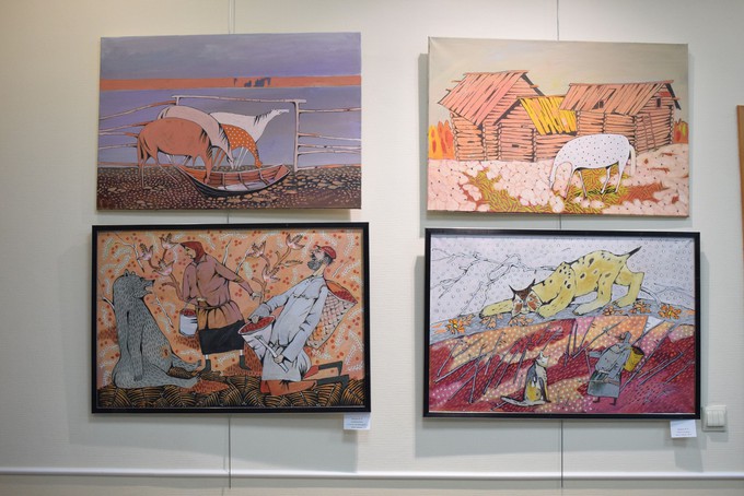 В Тюмени открылась выставка картин Михаила Захарова