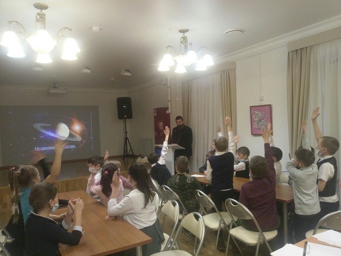 В ялуторовском музее организовали «космическое путешествие» для школьников