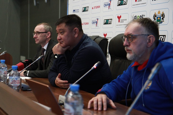 В тюменской «Жемчужине Сибири» прошла пресс-конференция по случаю Кубка России по биатлону 