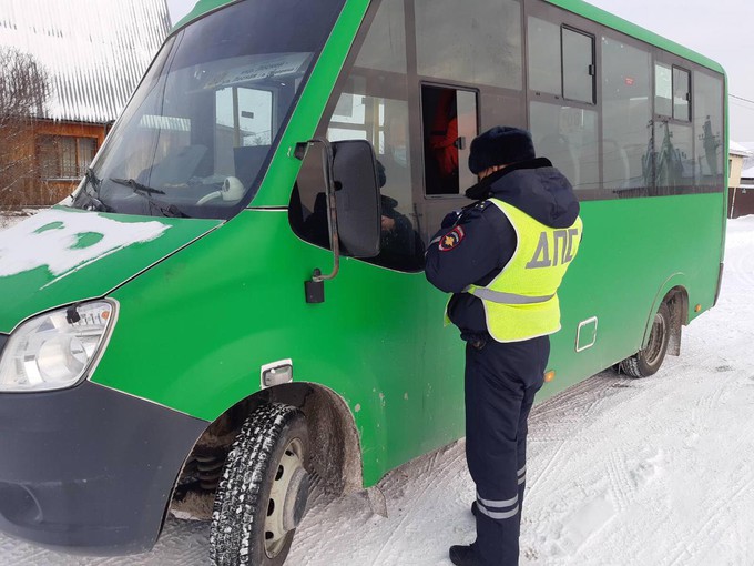 В Тюменской области каждый пятый водитель автобуса оказался нарушителем