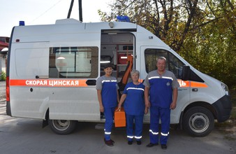 Новость Тюмени: В больнице села Ярково появился новый автомобиль скорой помощи