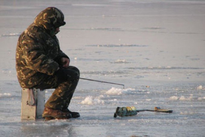 неудачная рыбалка на льду