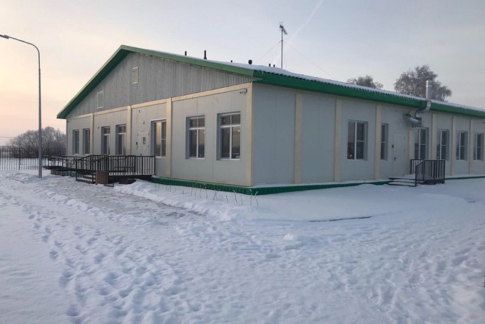 В Тюменской области построили новую школу взамен деревянной