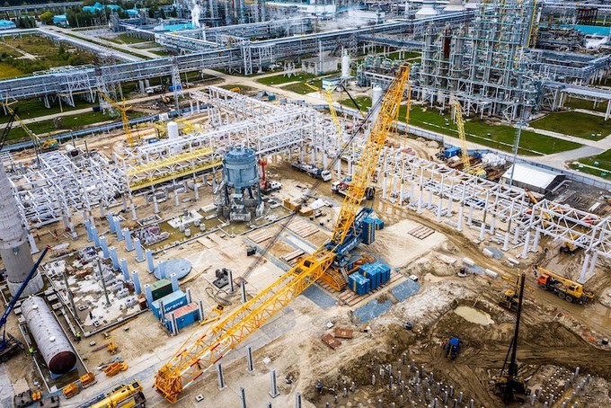 В Тобольске на 50% завершено строительство нового завода