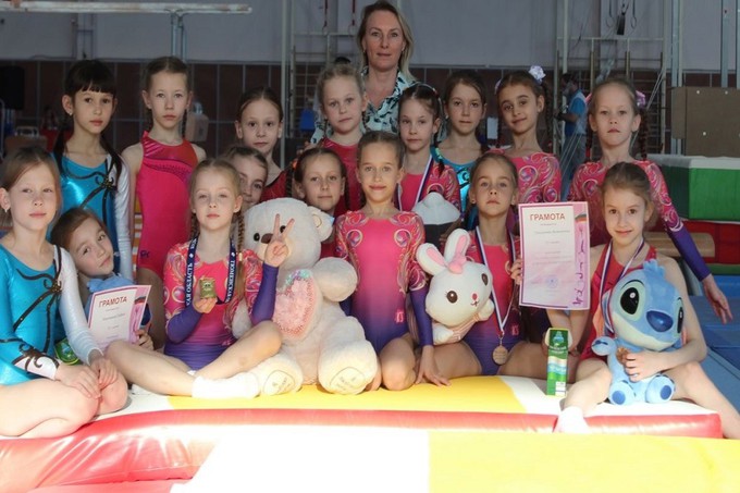 В Тюмени прошел турнир по спортивной гимнастике среди детей
