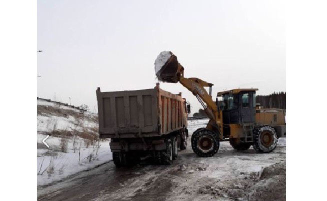 В Тюмени следят за вывозом снега с помощью фотоловушек